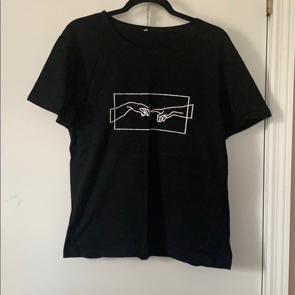 Black Graphic Tee